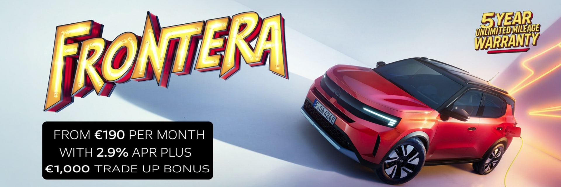 New Opel Frontera