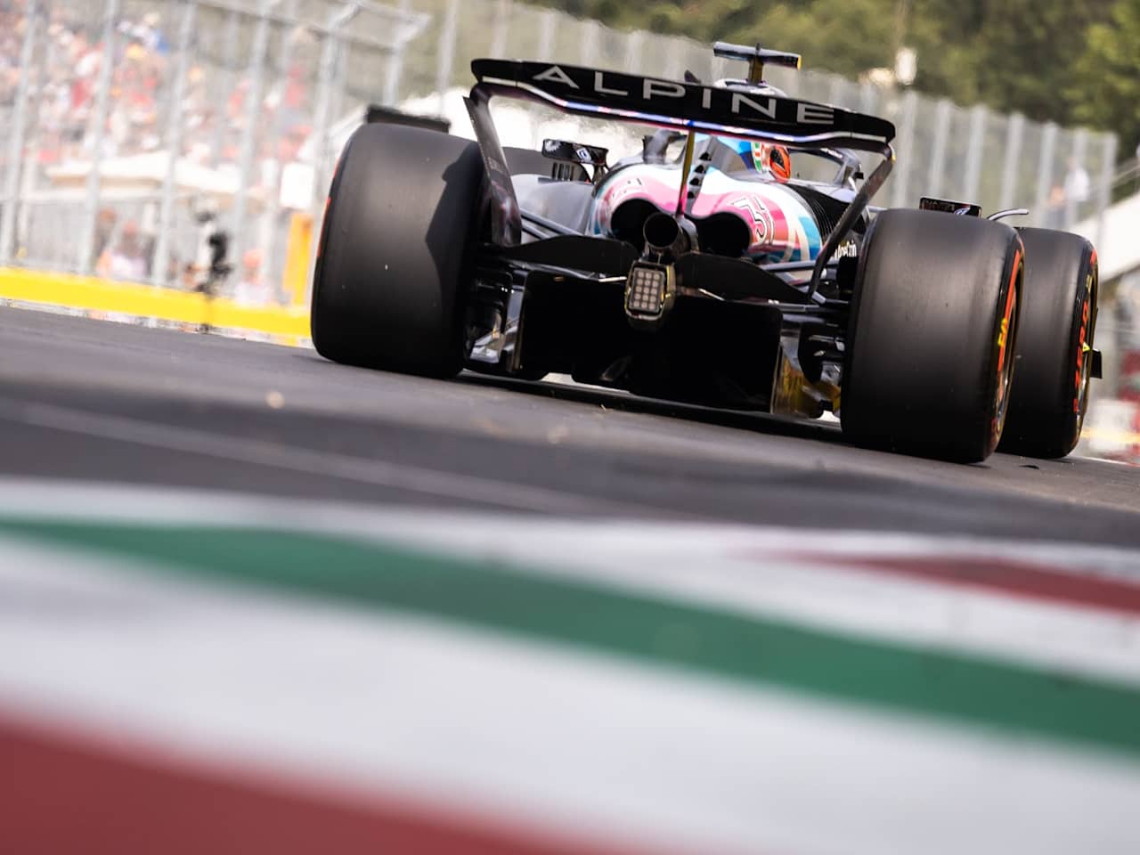A Tough Weekend For Alpine at the Italian Grand Prix