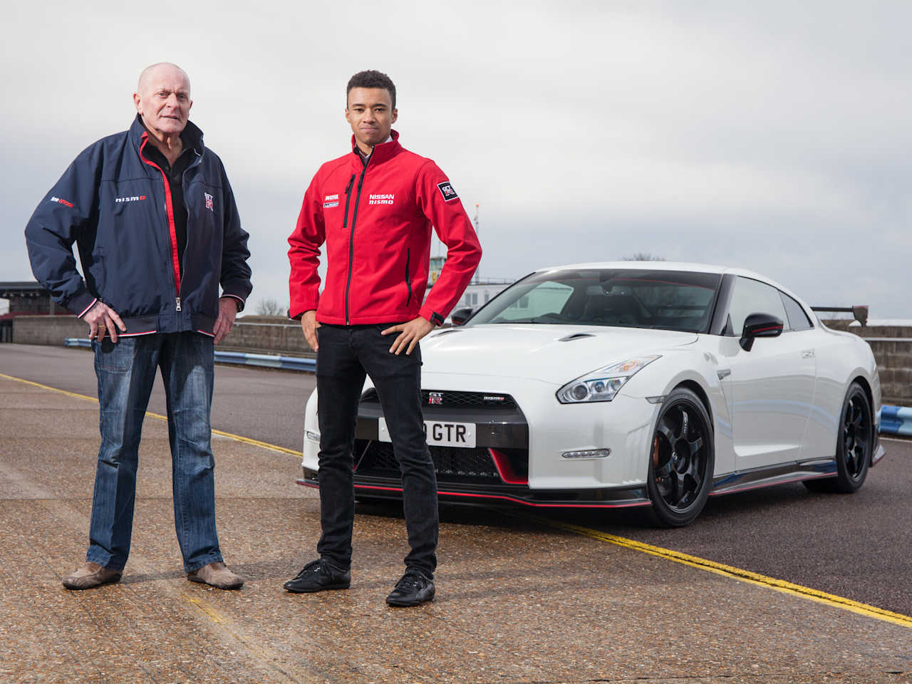 Exeter Nissan Customer Nick Coombes Meets Gran Turismo Sensation Jann Mardenborough: A Memorable Throwback!