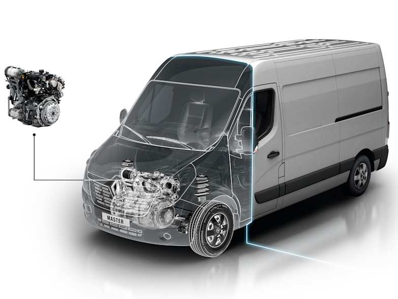 new renault master crew van