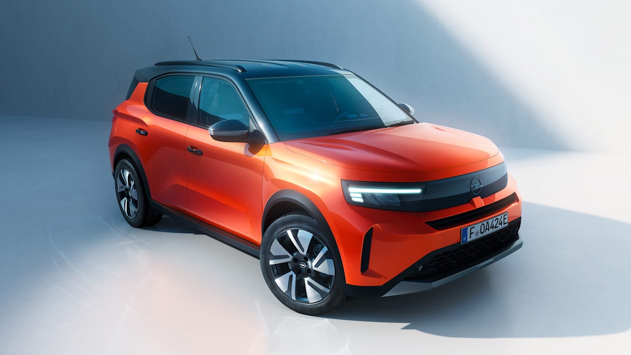 Opel Frontera 2024 : trois quarts avant droit statique