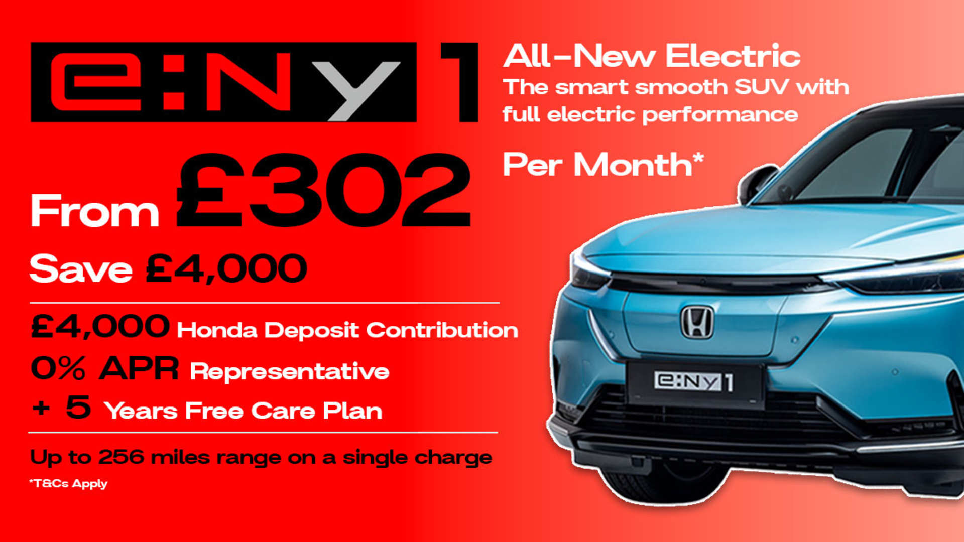 Honda e:Ny1 Finance Offer