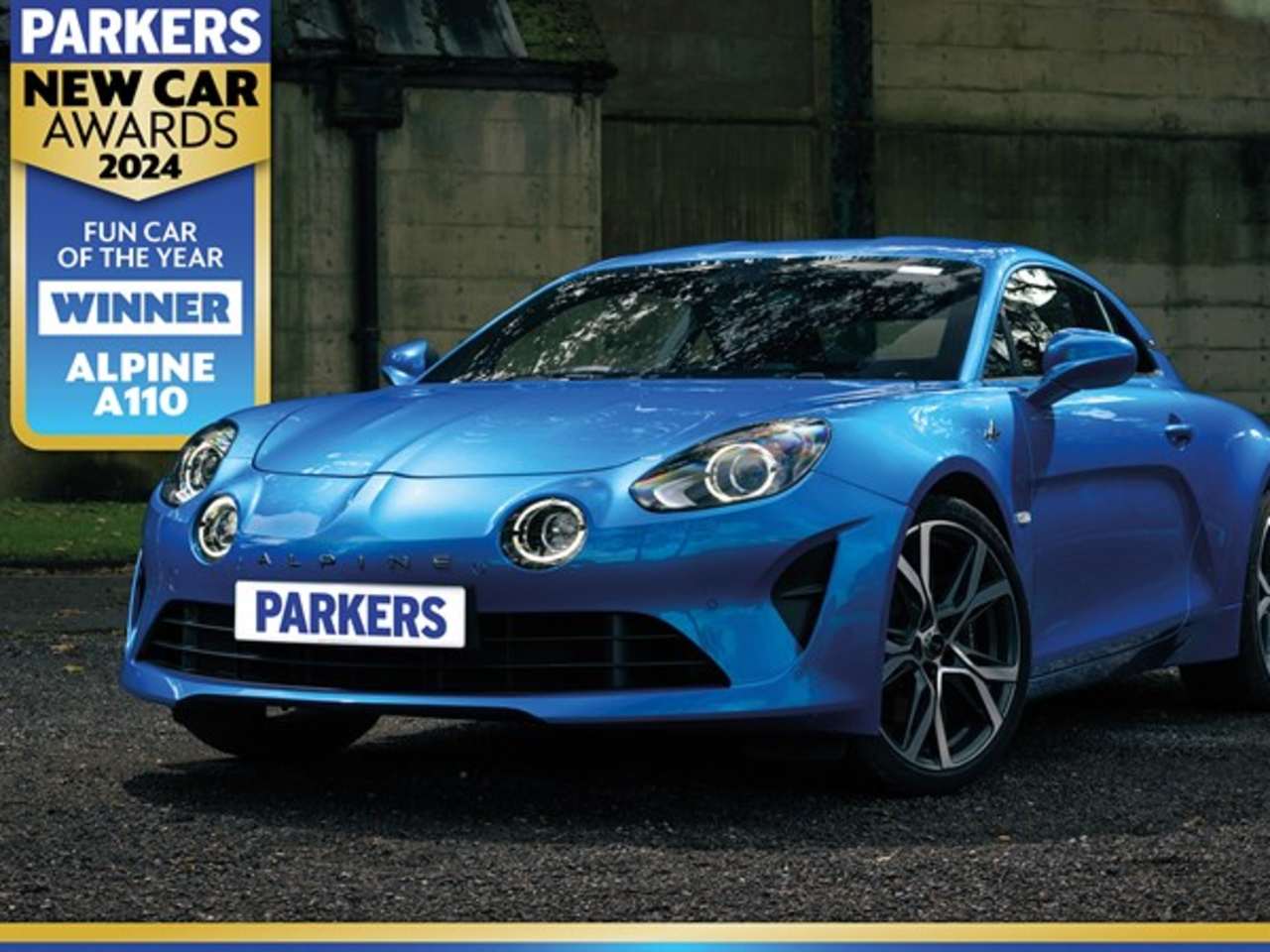 Alpine A110 Wins “Fun Car of the Year” At Parkers New Car Awards 2024