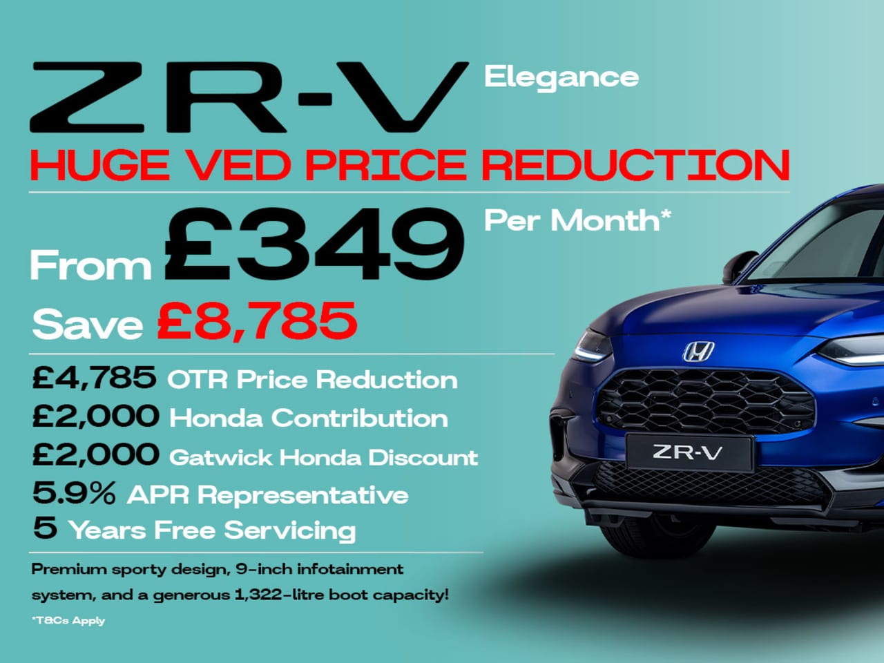 ZR-V e:HEV Full Hybrid Elegance