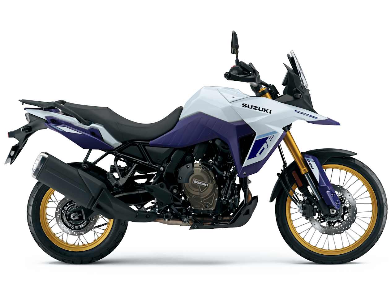 Suzuki V-Strom 800 DE blanche