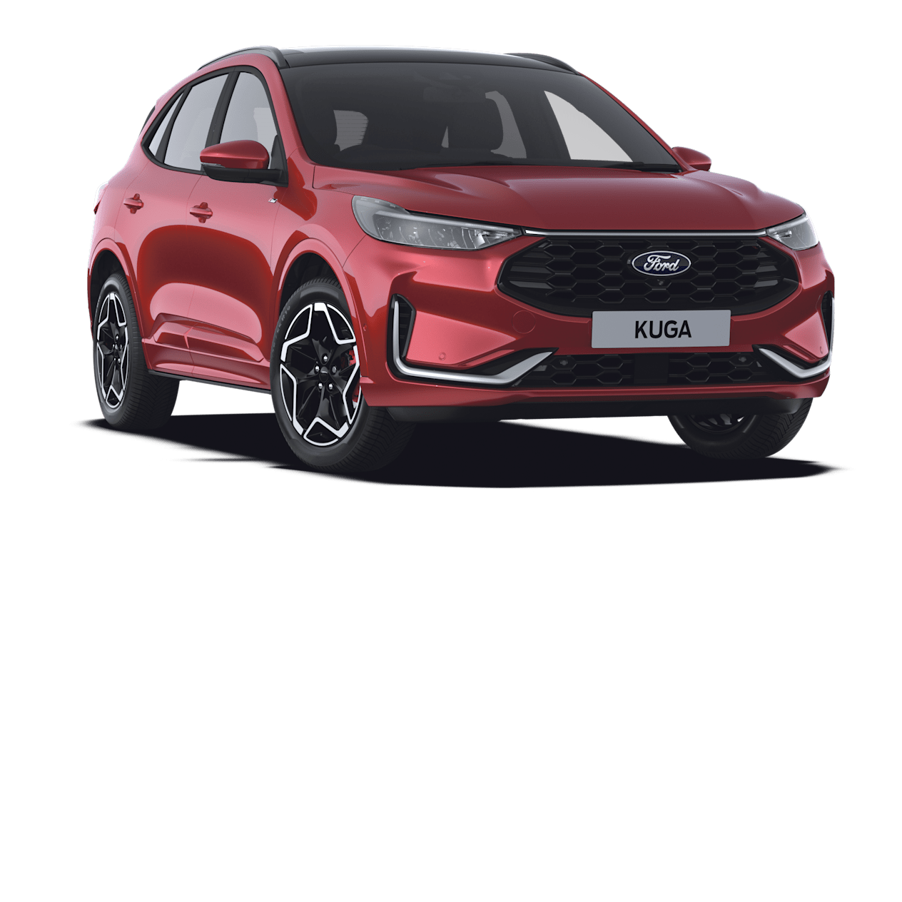 New Kuga ST-Line X in Rapid Red PNG