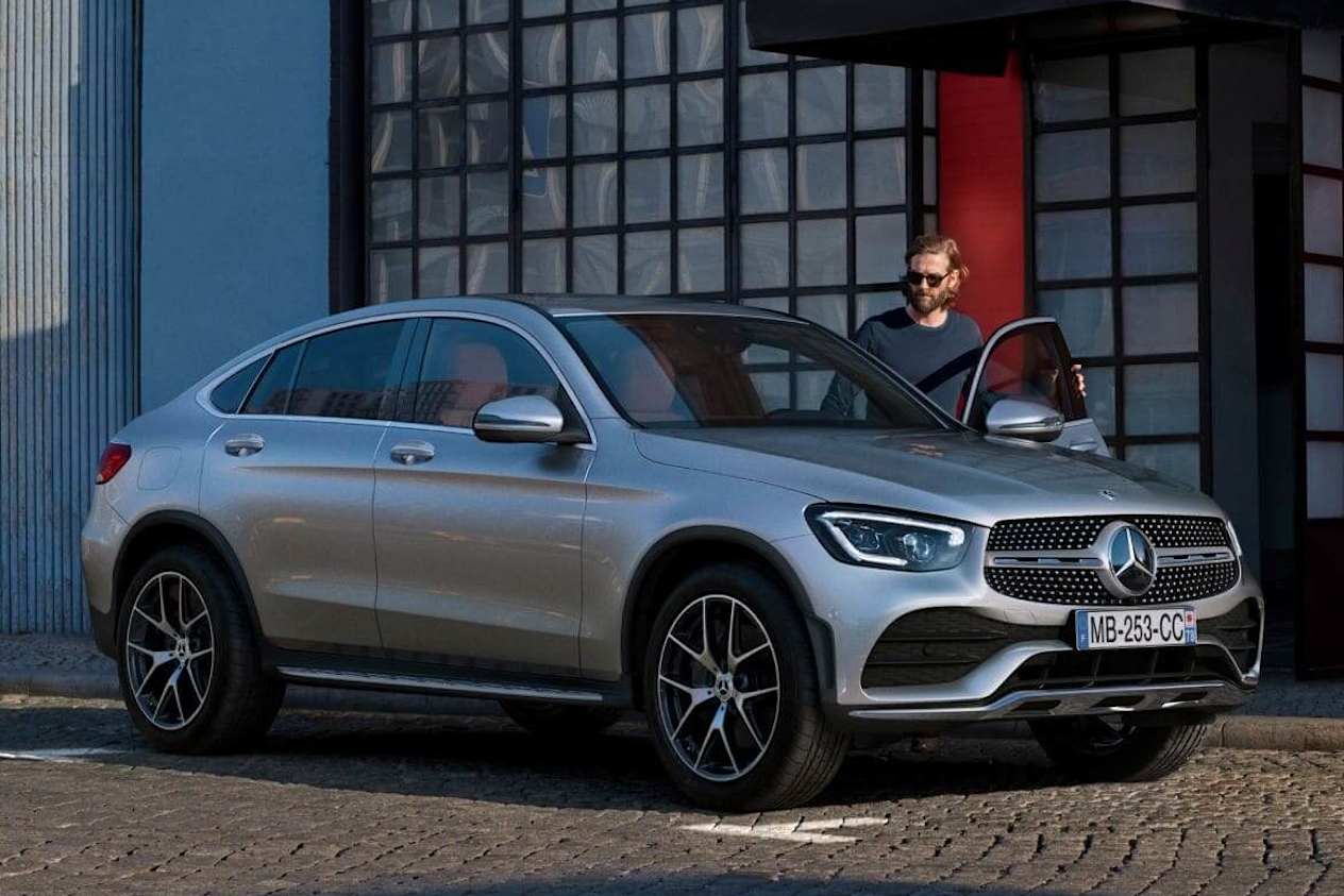 Trois-quart avant du GLC Coupé