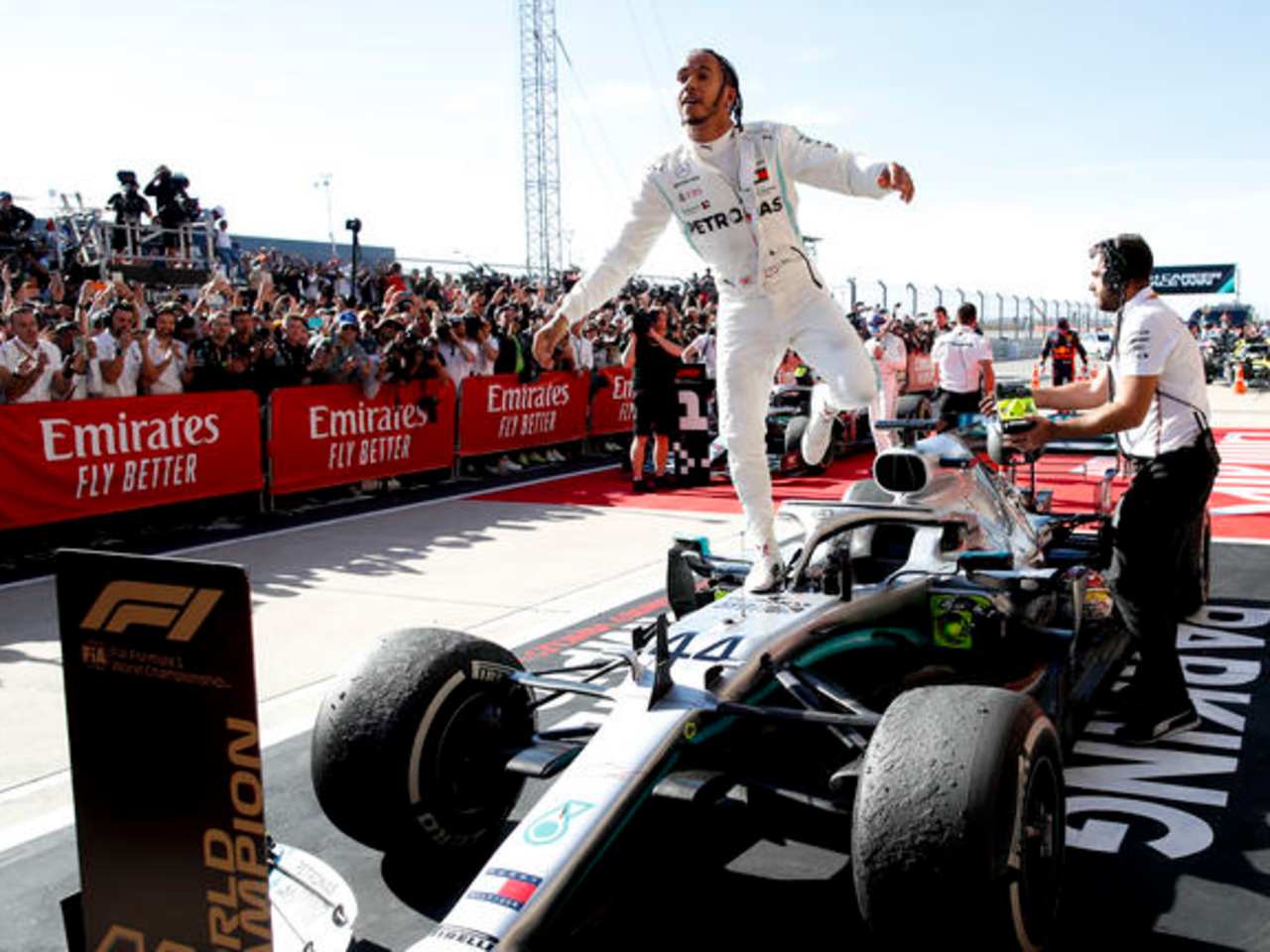 Lewis Hamilton et Mercedes au sommet de la F1