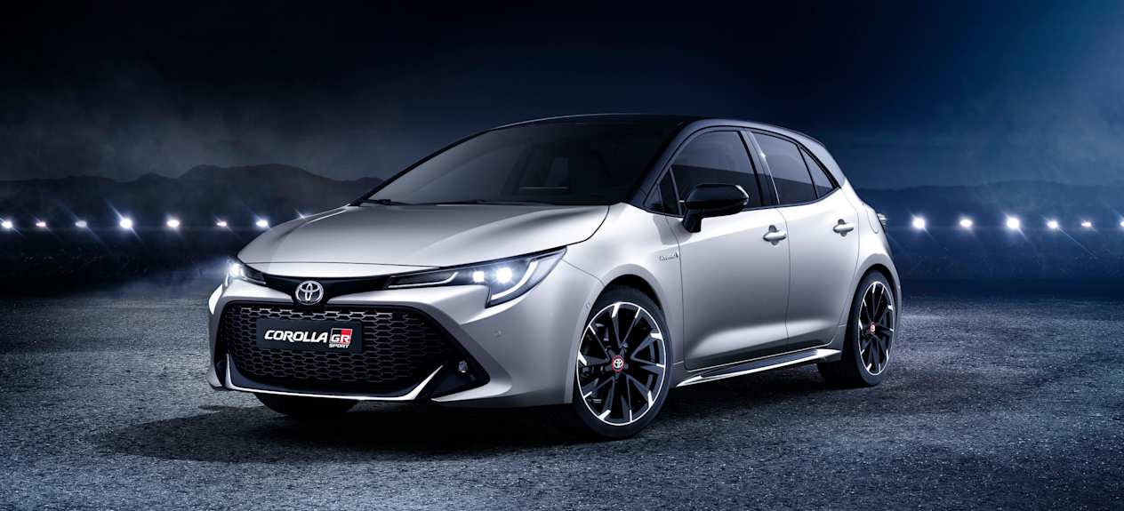 Toyota Corolla GR Sport : trois quarts avant