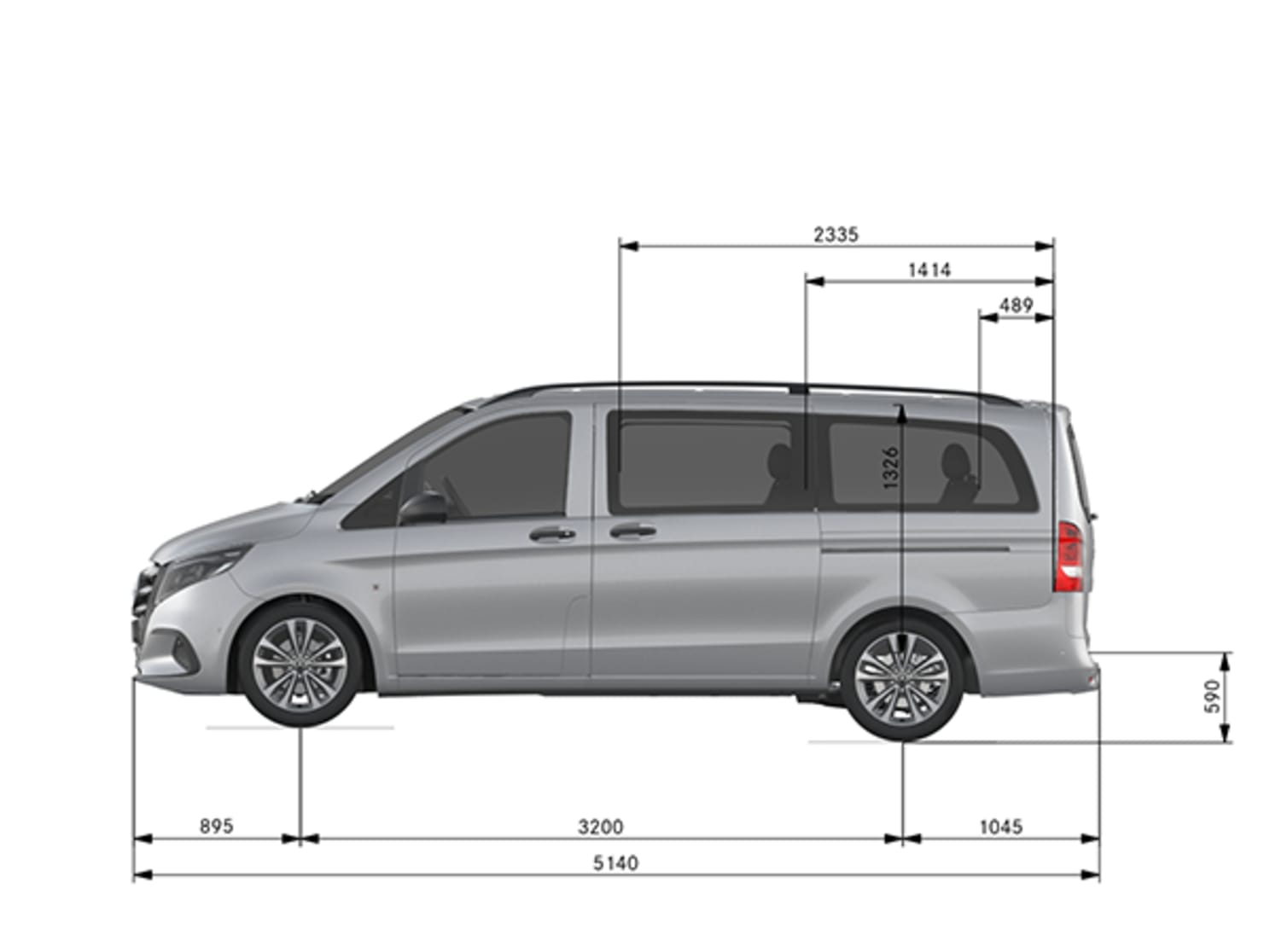 Vito Tourer FL 805 - Premium 8-Seater Van NZ