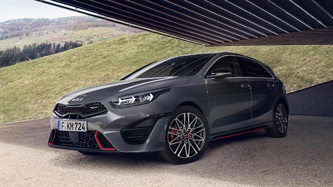 Kia Ceed GT 2021 : trois quarts avant