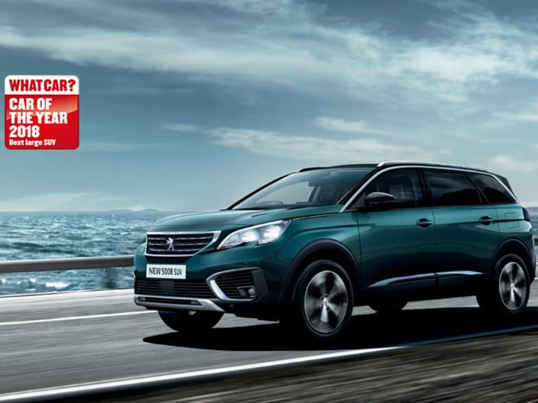 The All New 5008 Suv Scoops The What Car Best Large Suv Award