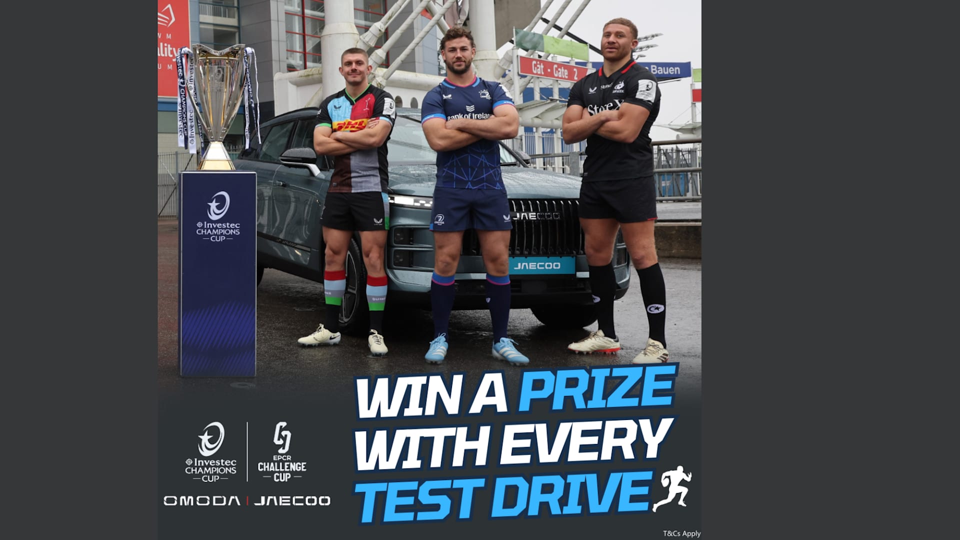 JAECOO Win a prize every time test drive 2025