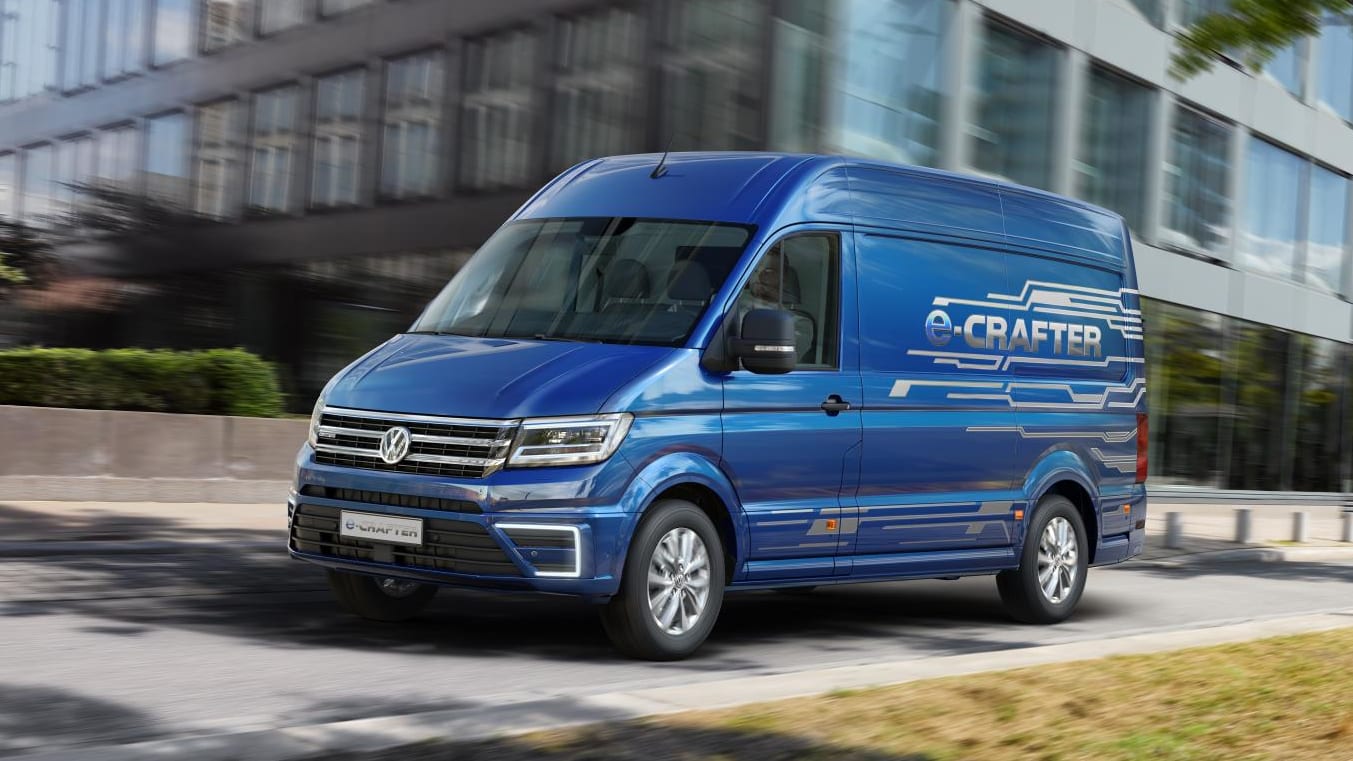 Volkswagen Commercials Announces All Electric E Crafter Van