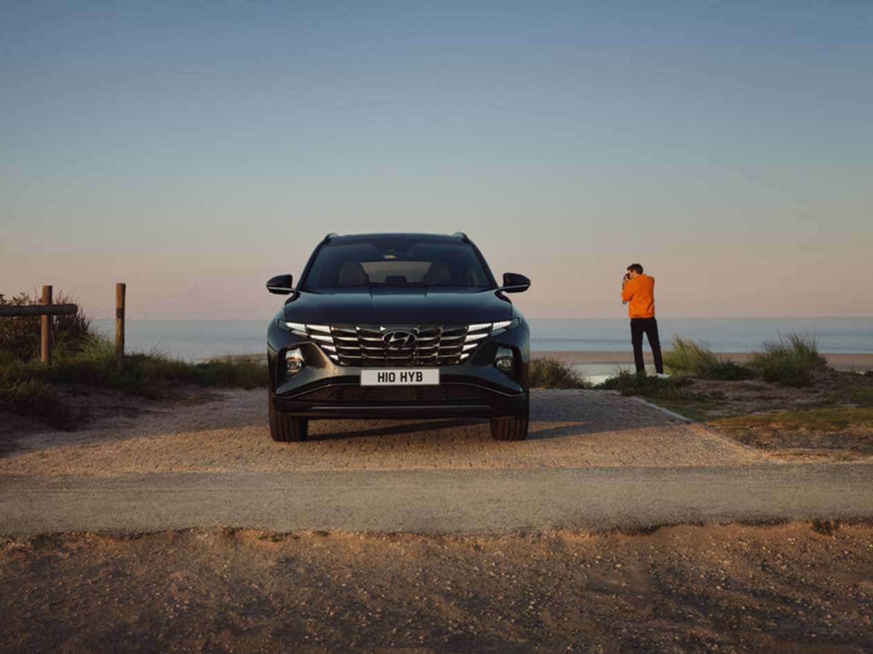 Hyundai Tucson Front View