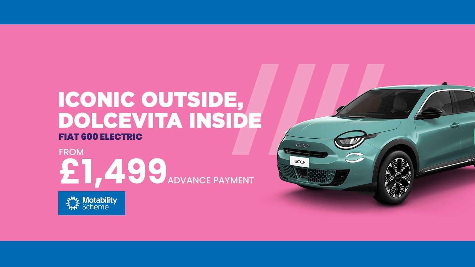 Fiat 600 Motability Offer