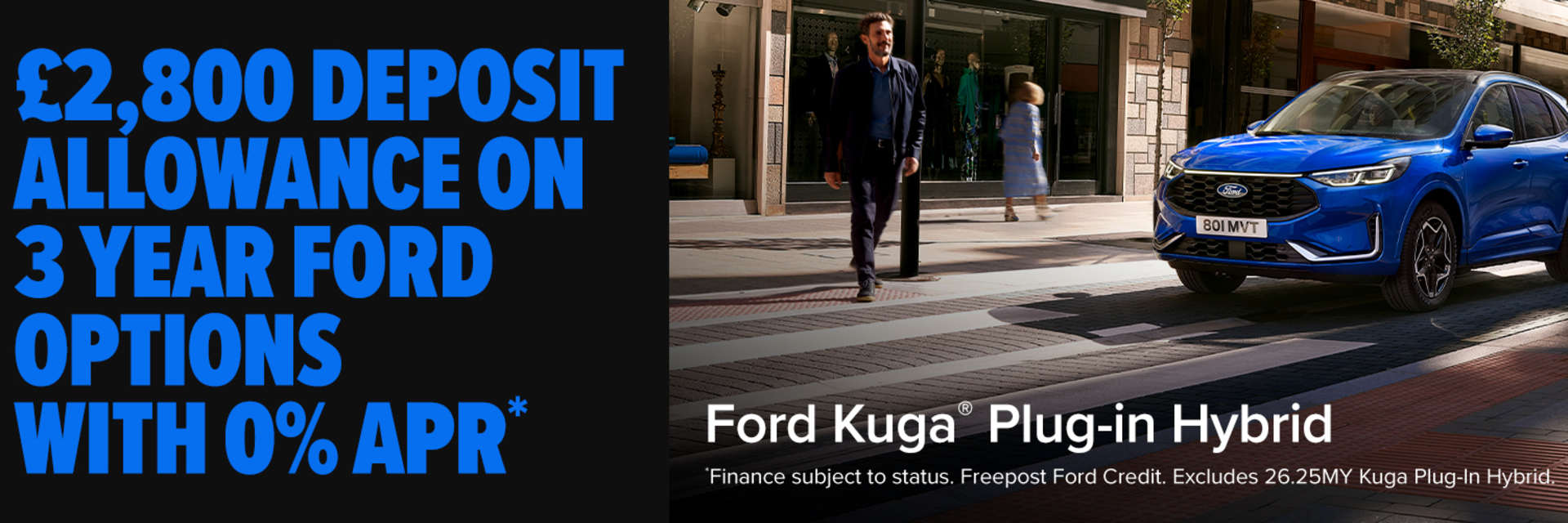 FORD KUGA £2800 ALLOWANCE