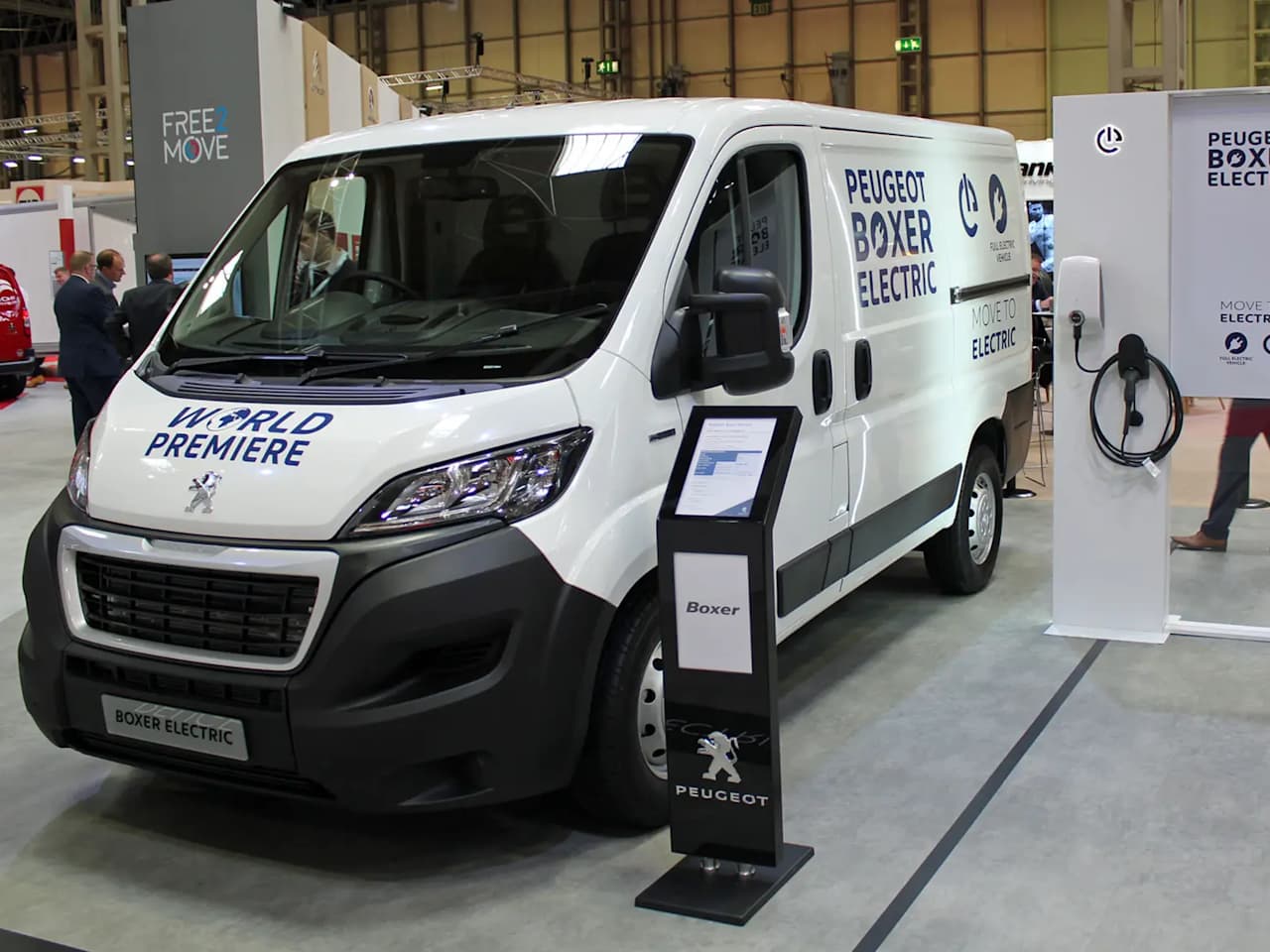 Peugeot unveils Electric Boxer Van at the Commercial Vehicle Show