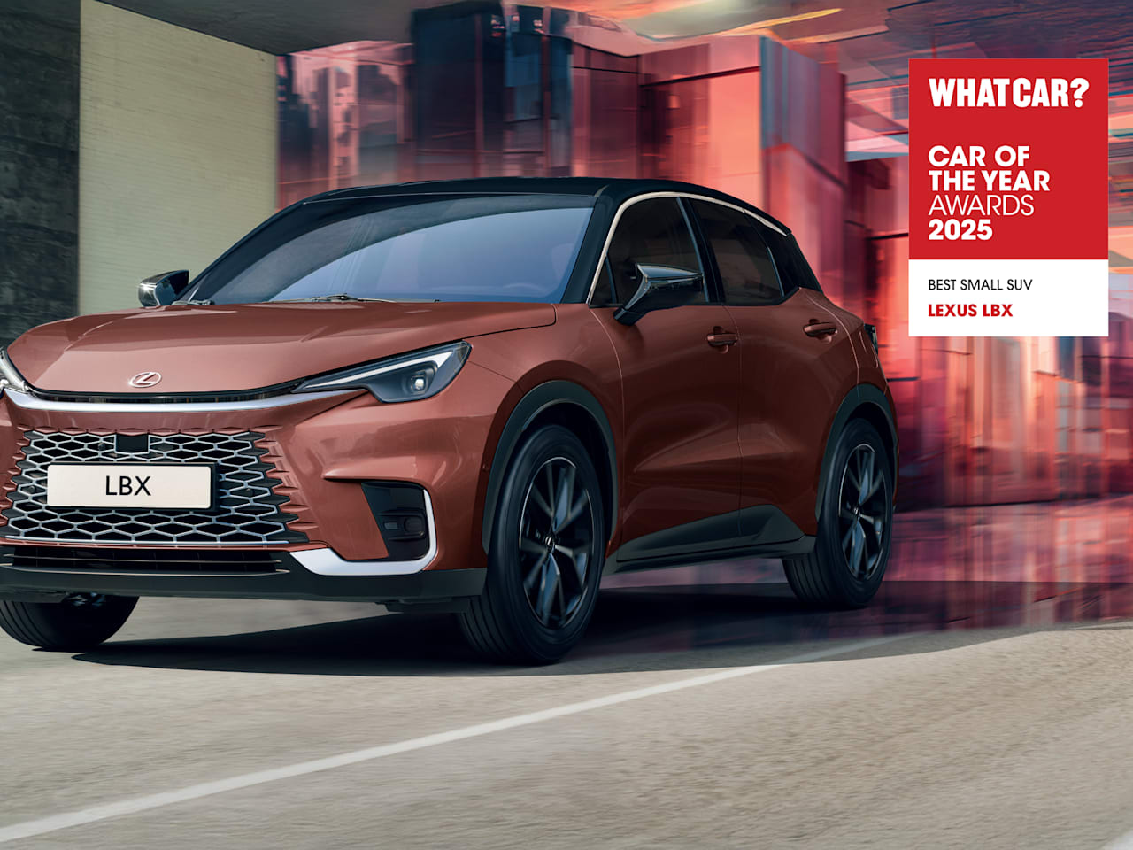 Lexus LBX Retains What Car? Small SUV of the Year Title for 2025!