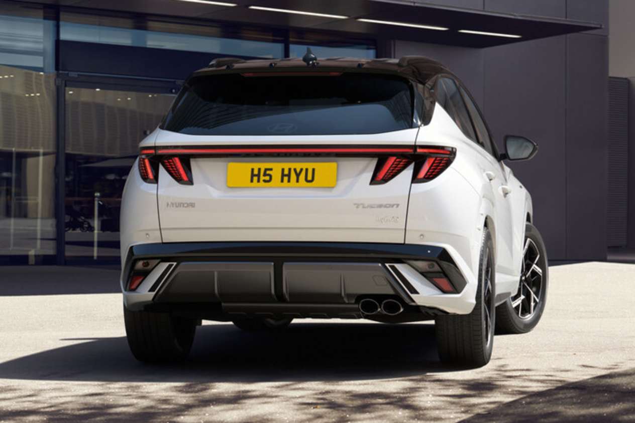 New TUCSON Rear View 