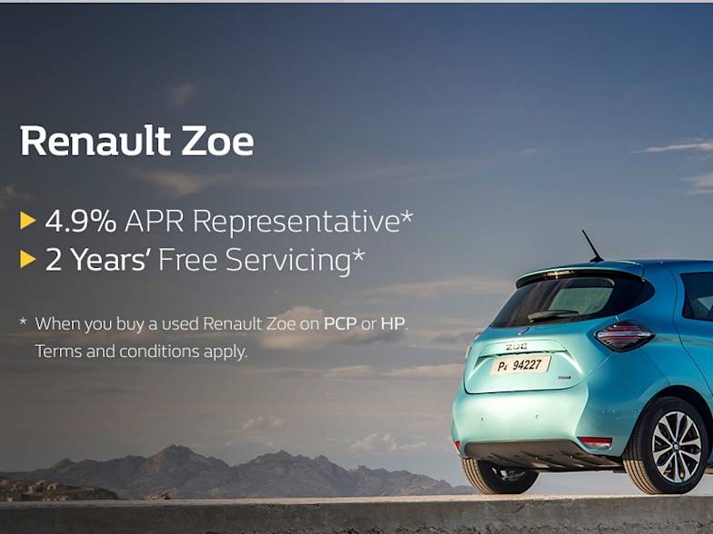 Buy used renault shop zoe