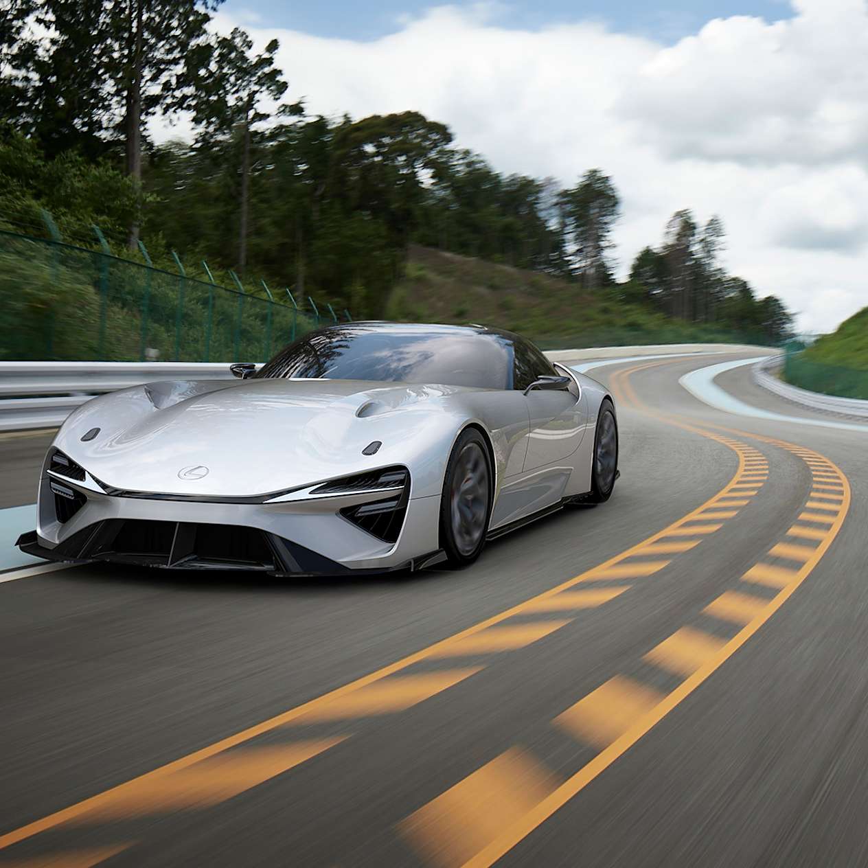 lexus electric sportscar 