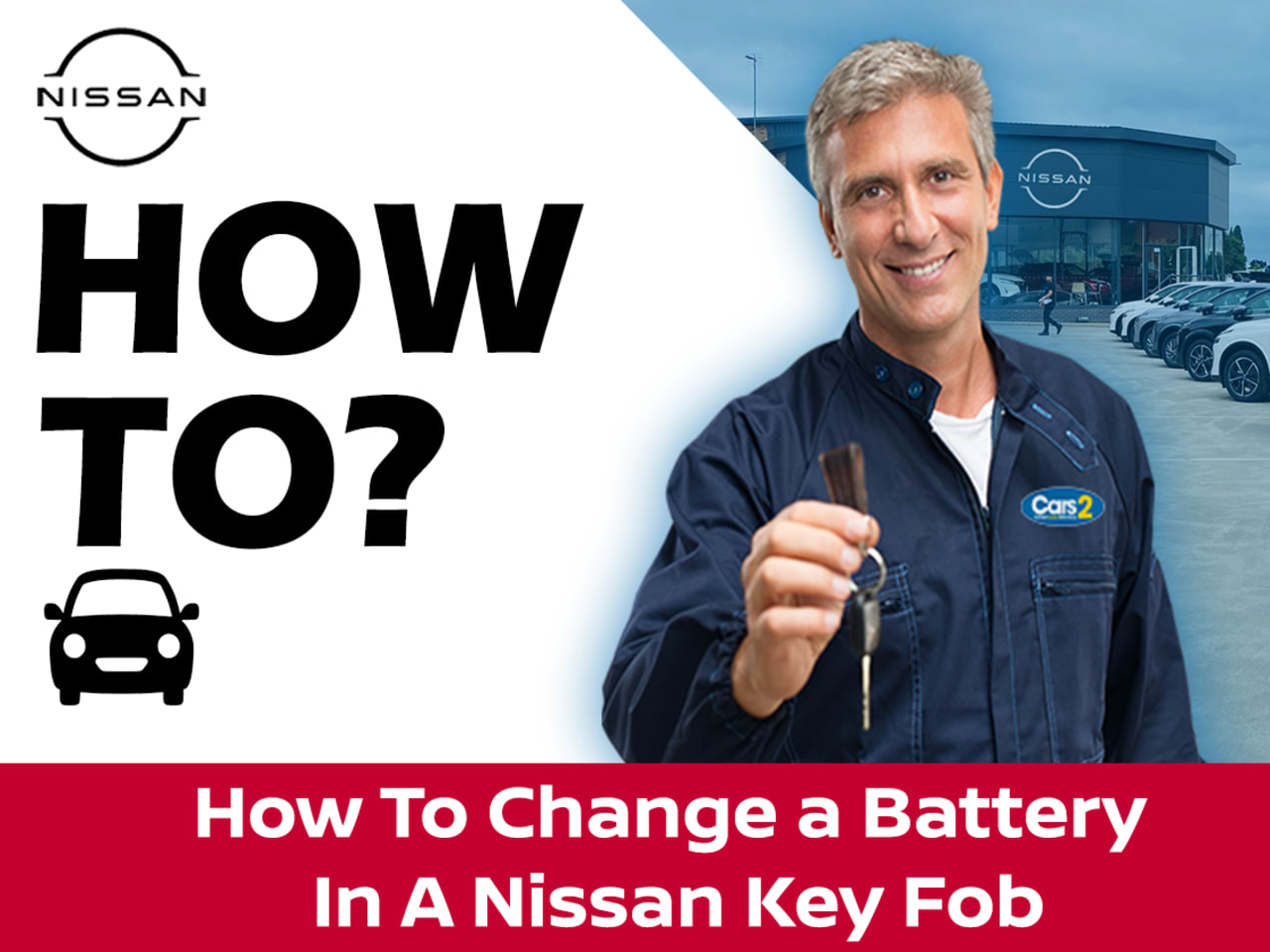 How To Change a Battery In A Nissan Key Fob
