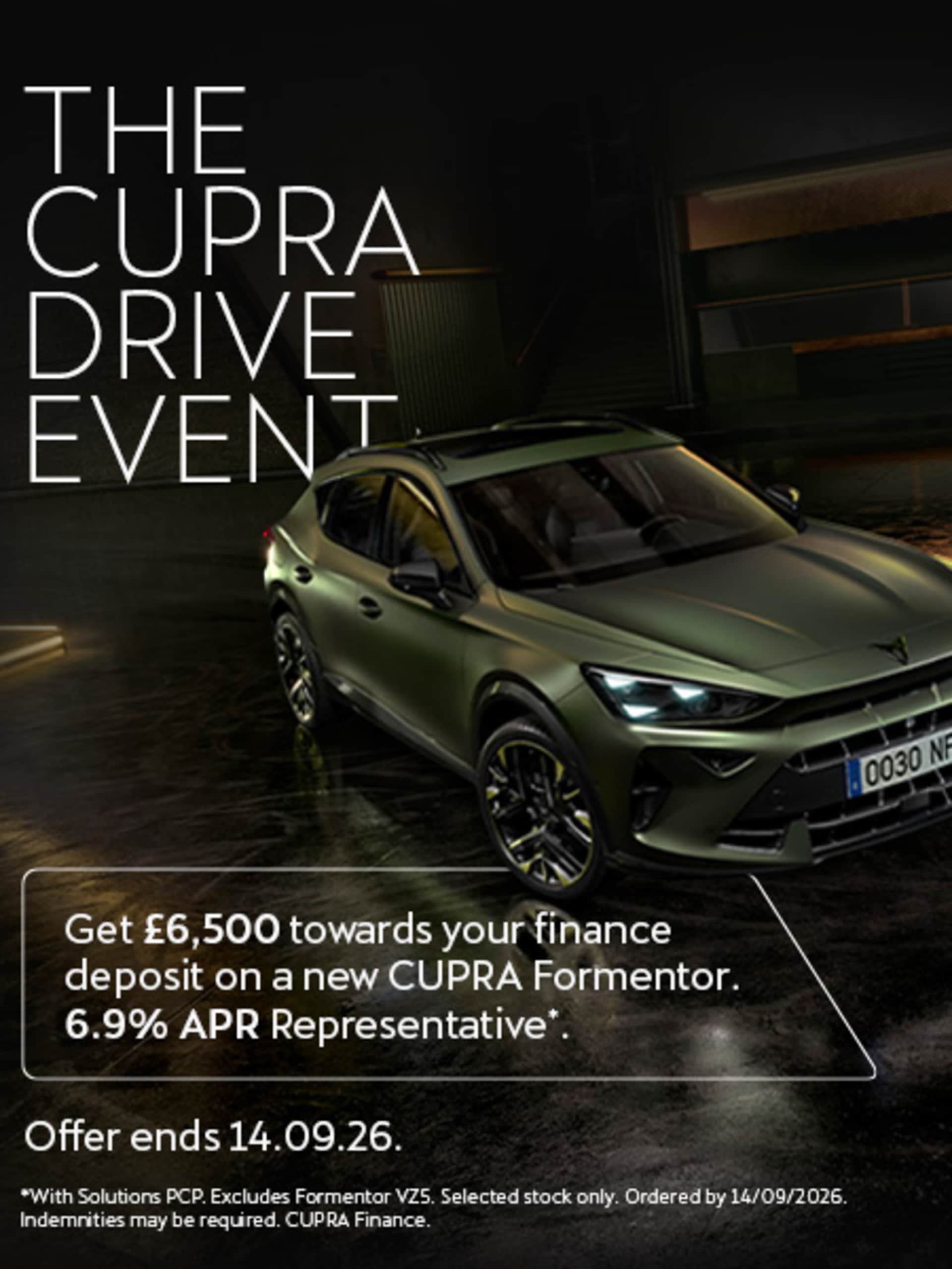 CUPRA Formentor Drive Event Q3 26