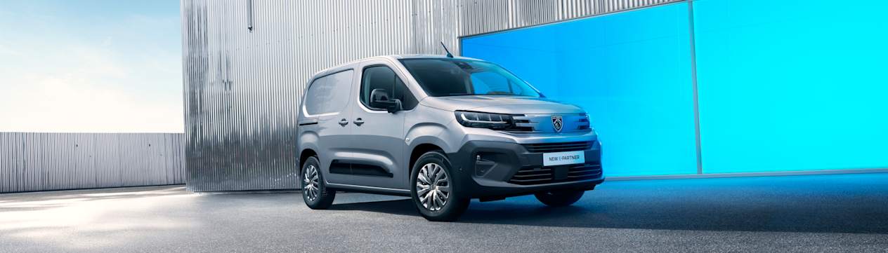 Peugeot Partner 2024 : trois quarts avant droit