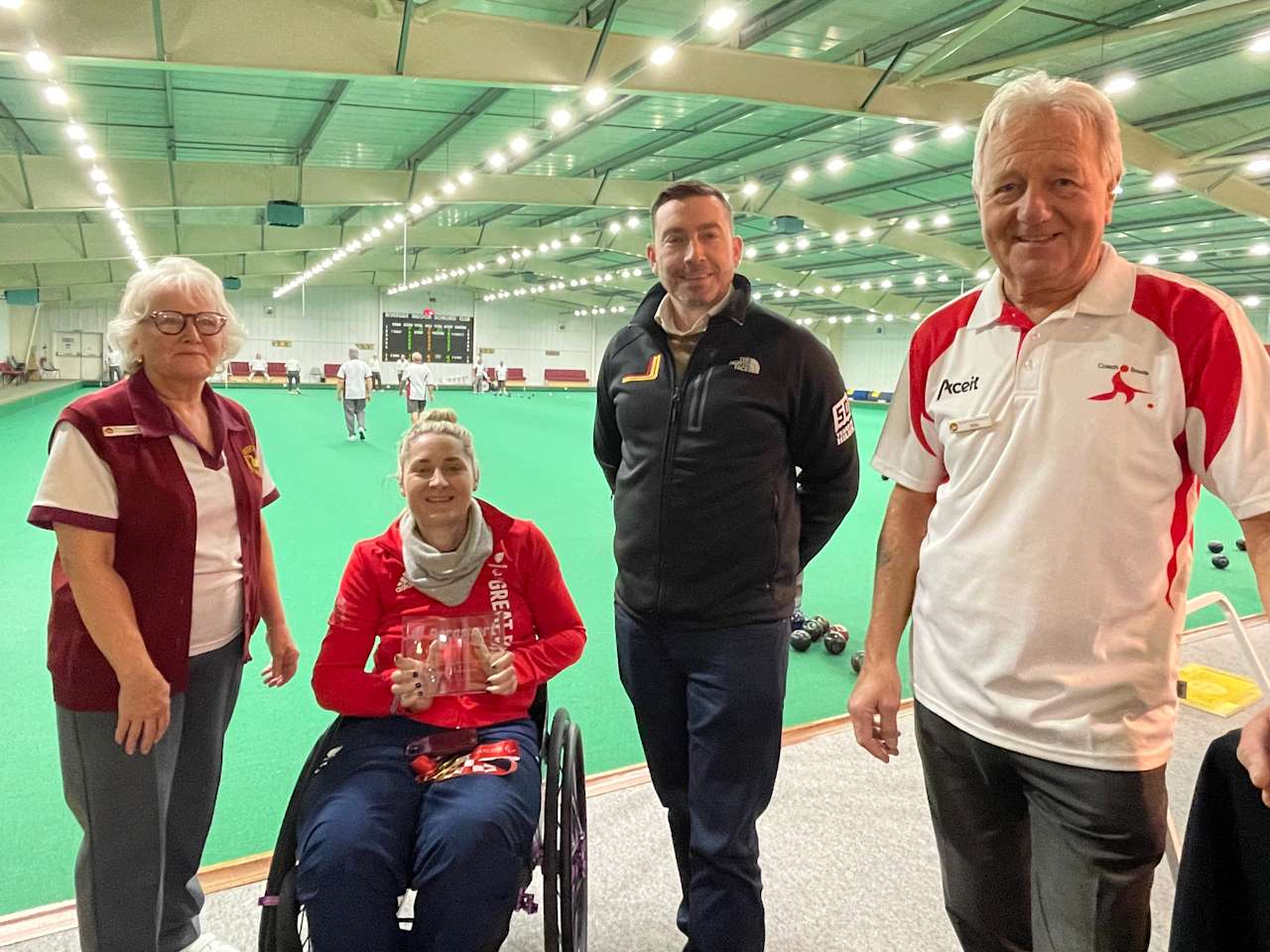 Snows Toyota Hedge End Present Parasport Club of the Month