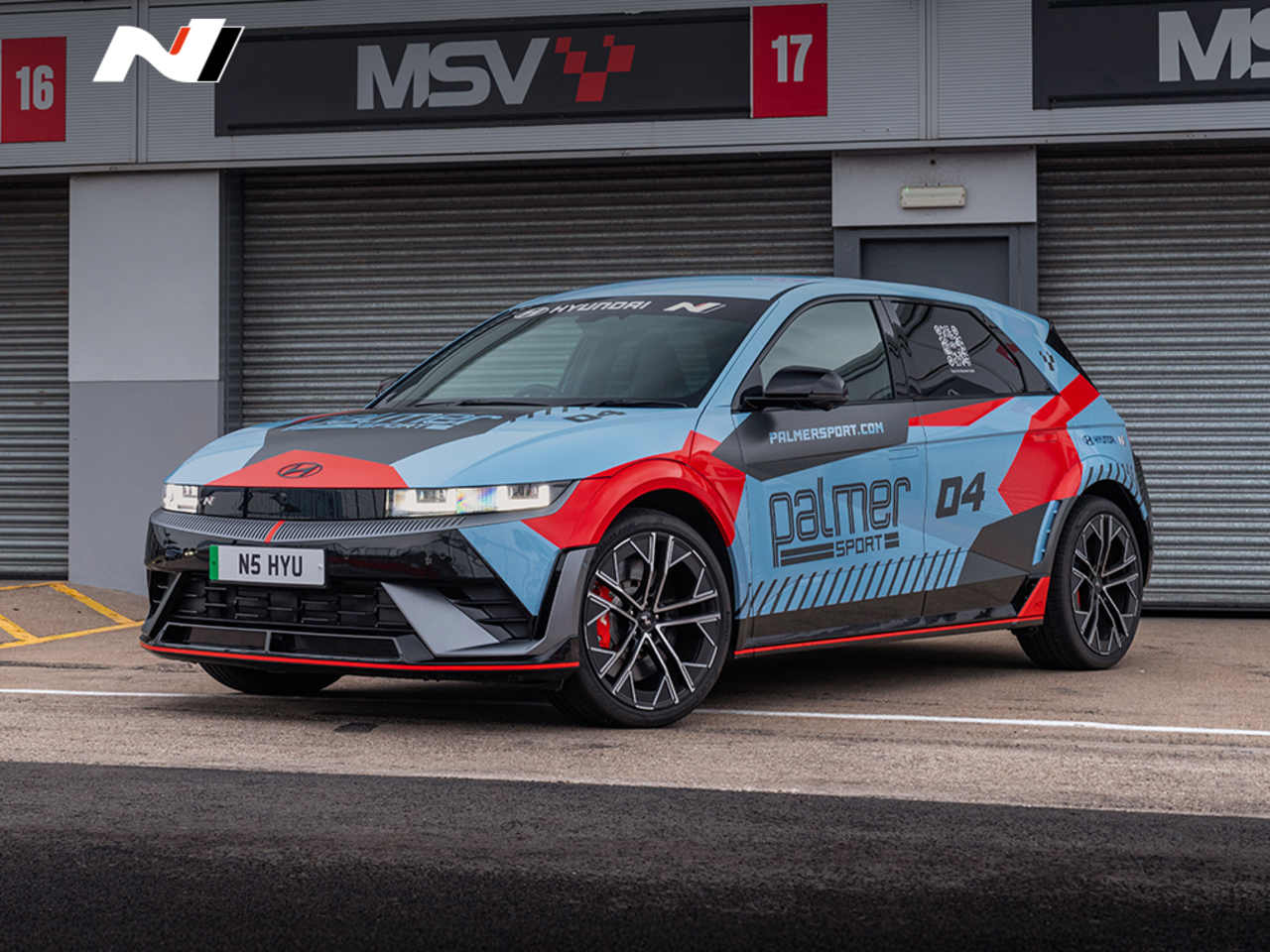 Order your IONIQ 5 N by 31st May and get a complimentary PalmerSport experience!