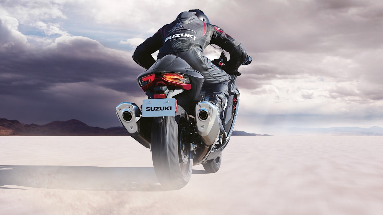 Suzuki Hayabusa 2023 arrière