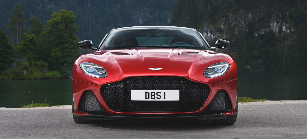 Aston Martin DBS : Face avant