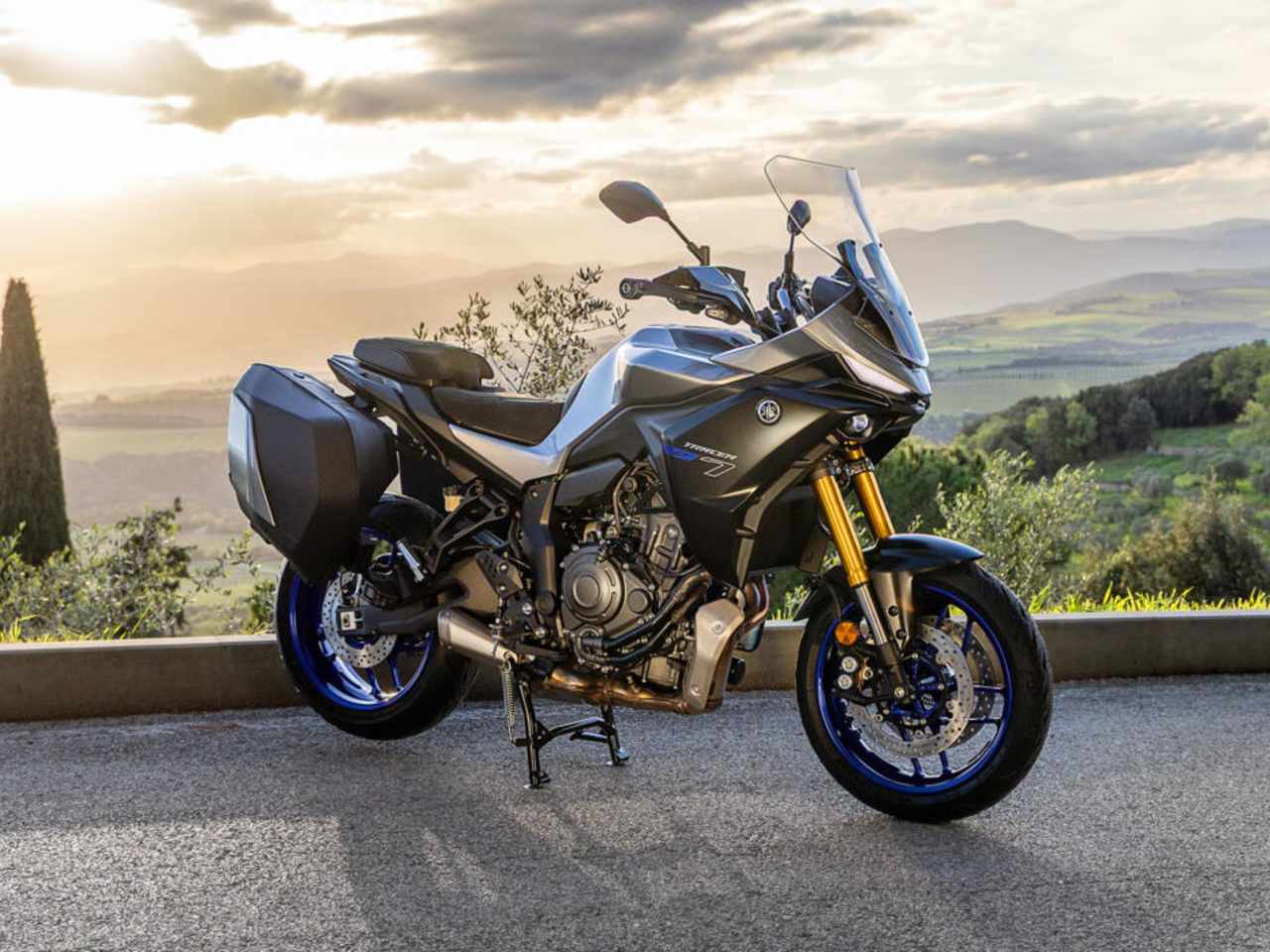 Nouvelles Yamaha Tracer 7 et Tracer 7 GT (2025)