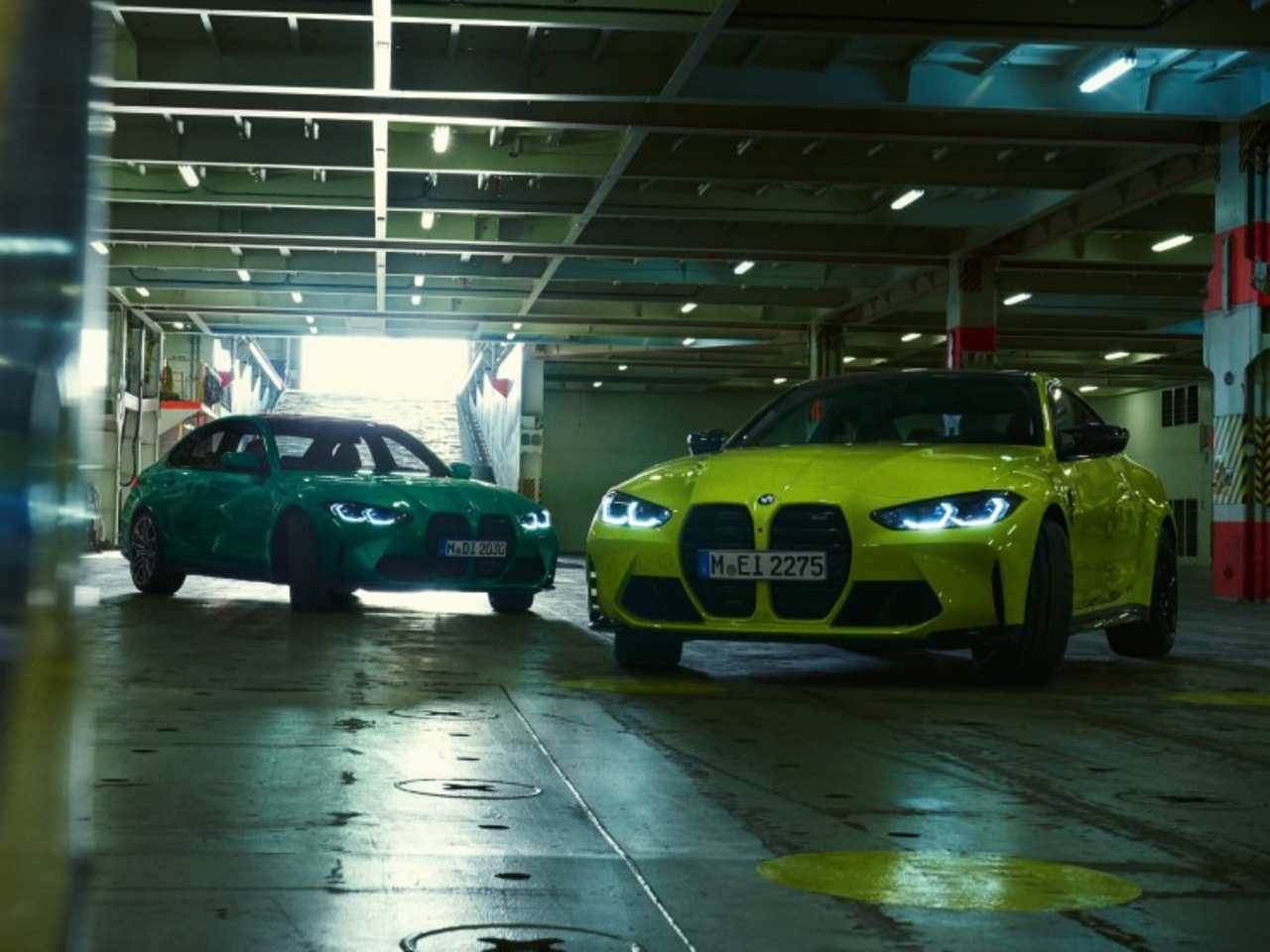 The new BMW M3 and BMW M4 Competition Arrive at Snows