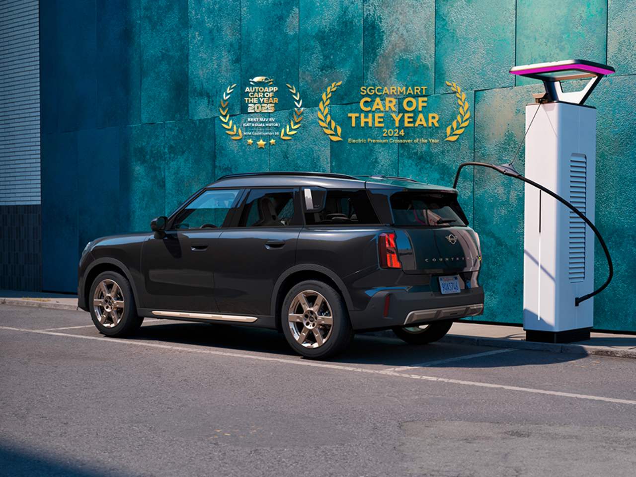 MEET THE ALL-ELECTRIC MINI COUNTRYMAN.