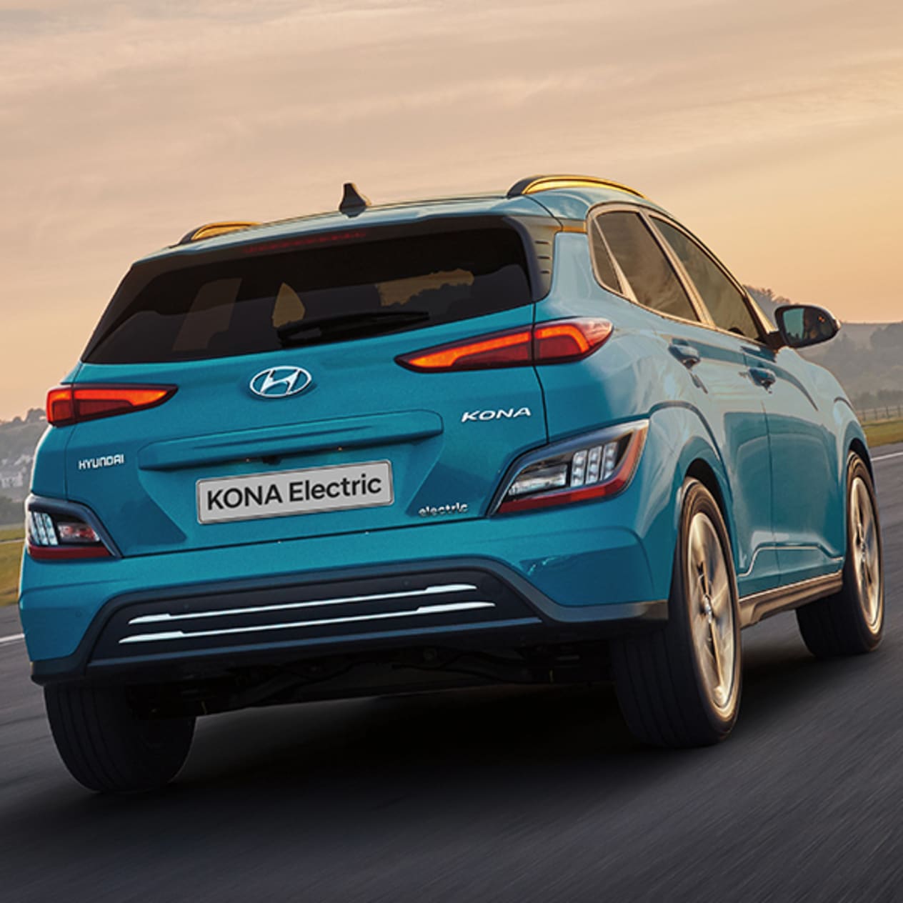 Hyundai Kona Electric rear view