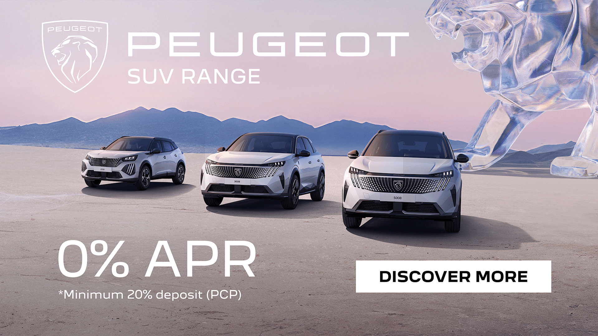Peugeot suv range 