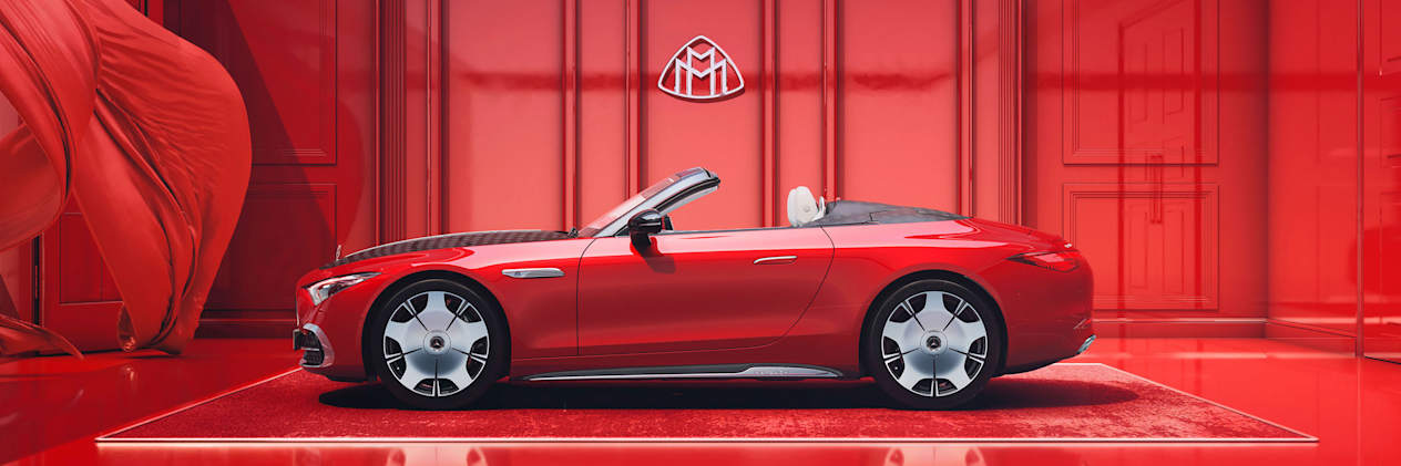 Mercedes Maybach SL profil