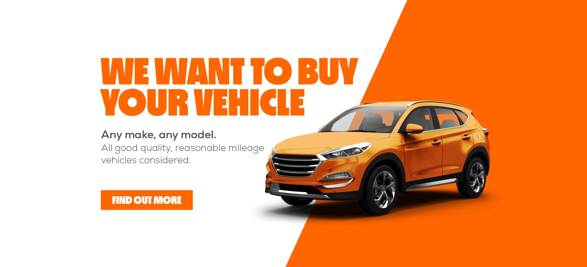 We Want To Buy Your Vehicle! 