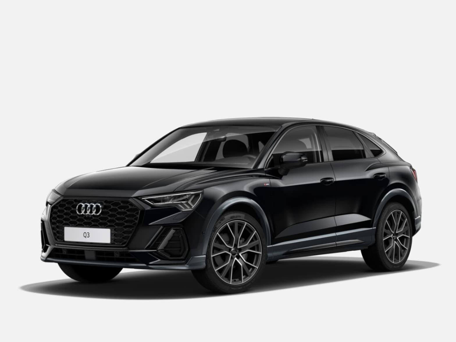 The Audi Q3 Sportback Sytner Group Limited Entry led vorsprung, for vehicles with led entry lights. the audi q3 sportback sytner group