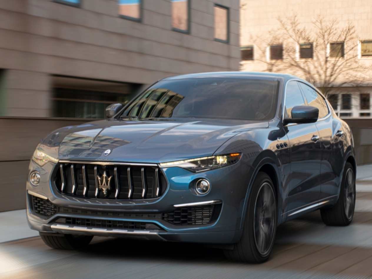 Maserati levante vue avant gauche