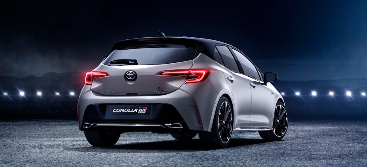 Toyota Corolla GR Sport : trois quarts arrière