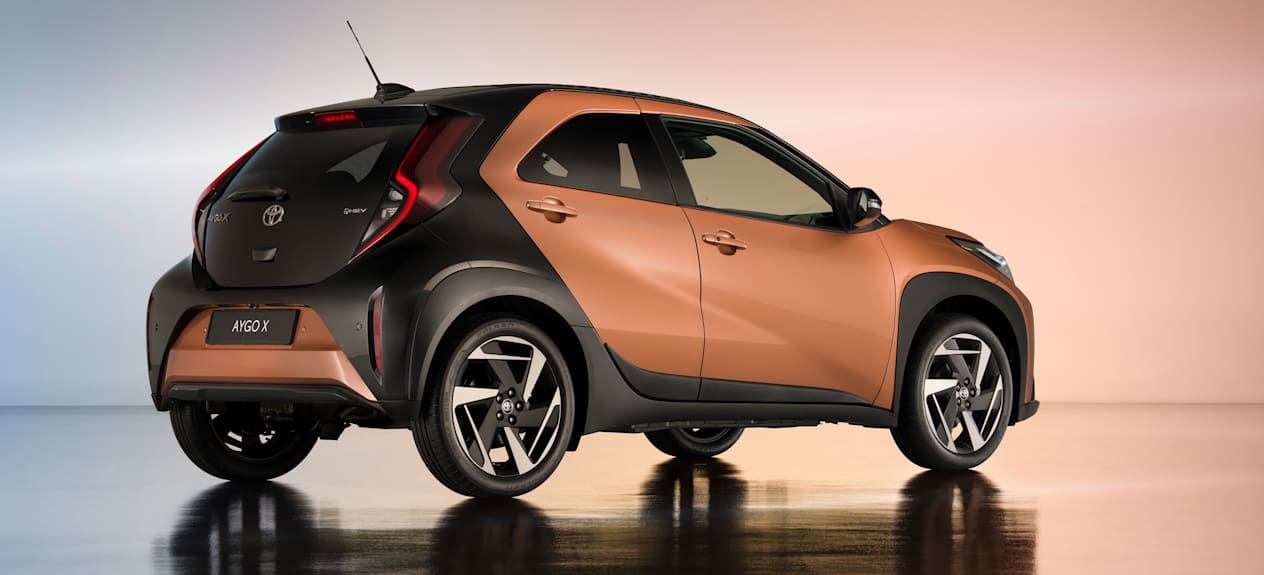 Toyota Aygo X : 3/4 arriere