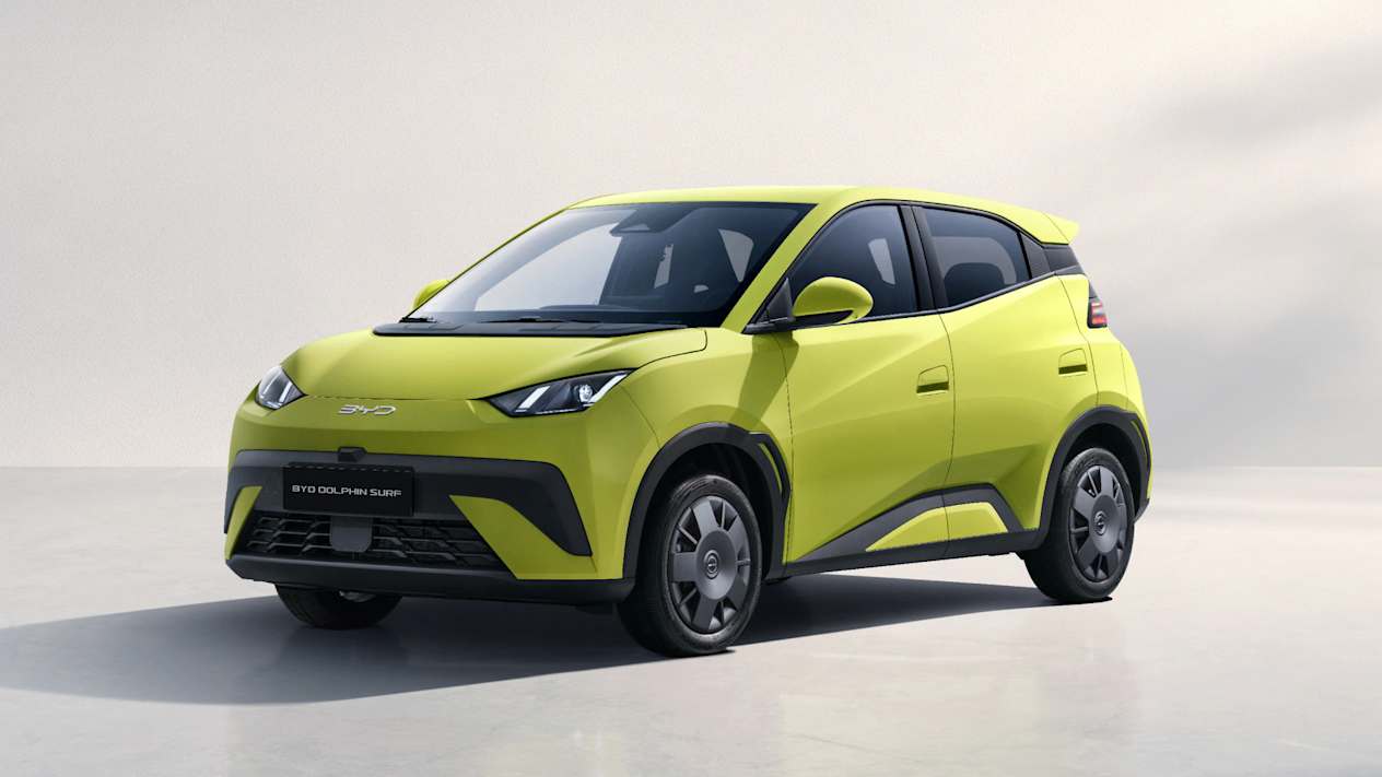 BYD Dolphin Surf Active 2025 Lime Green