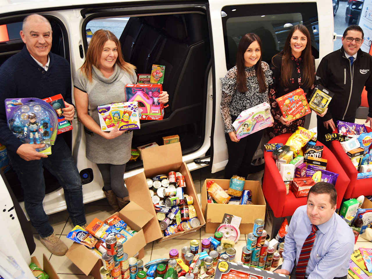 STAFF SUPPORT LOCAL CHARITY CHRISTMAS APPEAL