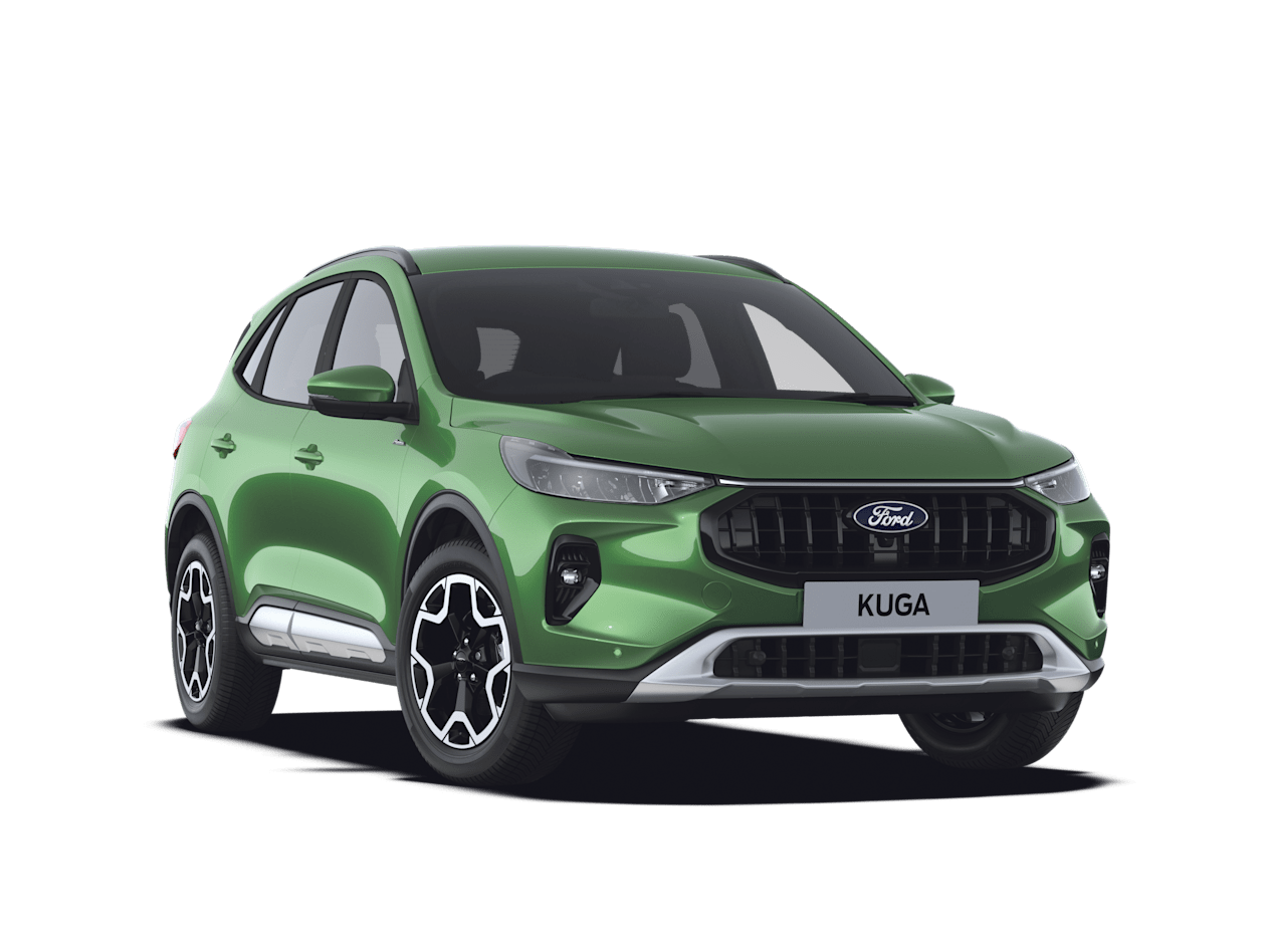 Image of a Ford Kuga Active in Bursting Green