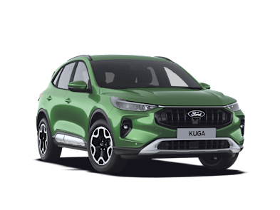 Image of a Ford Kuga Active in Bursting Green
