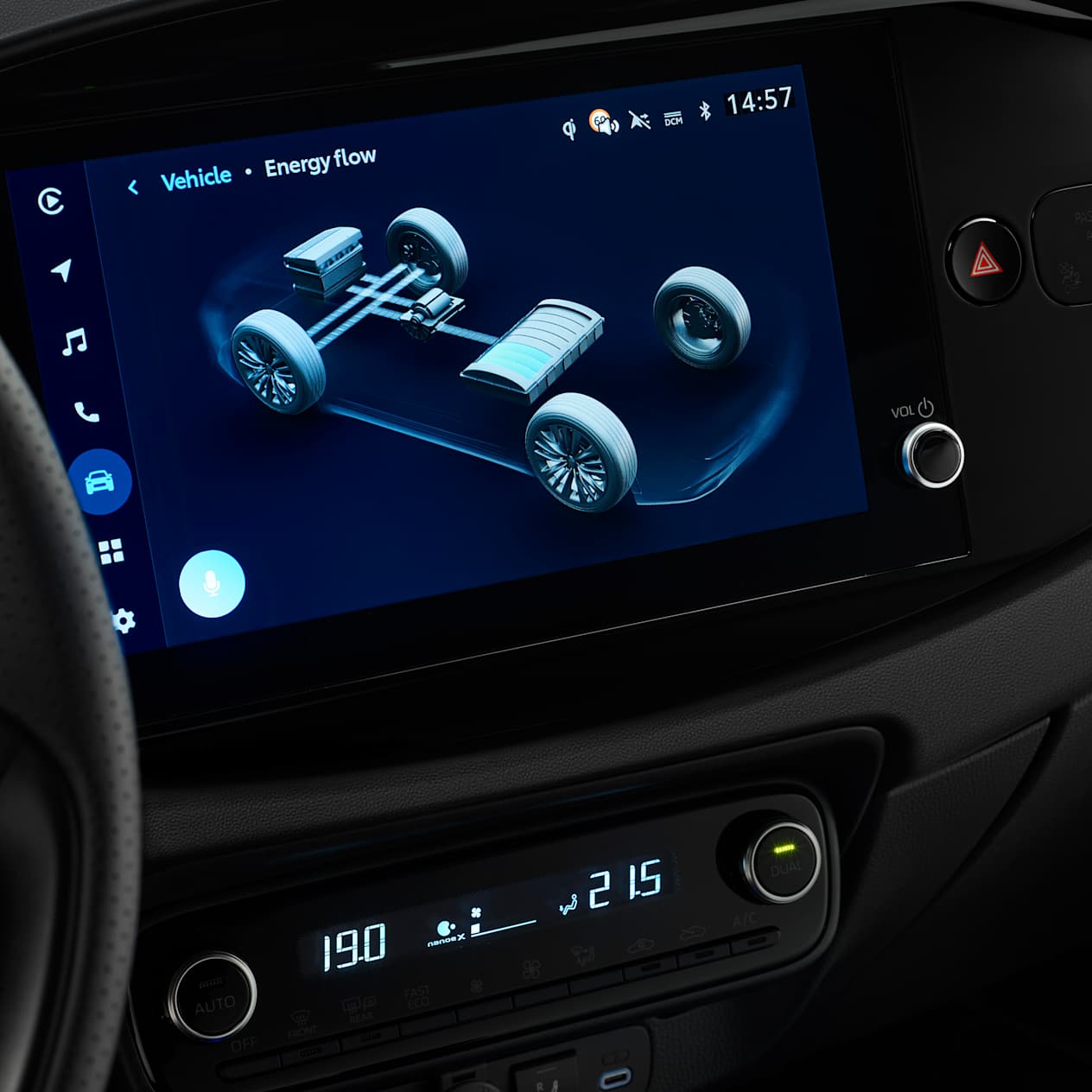 Toyota Aygo X : ecran central