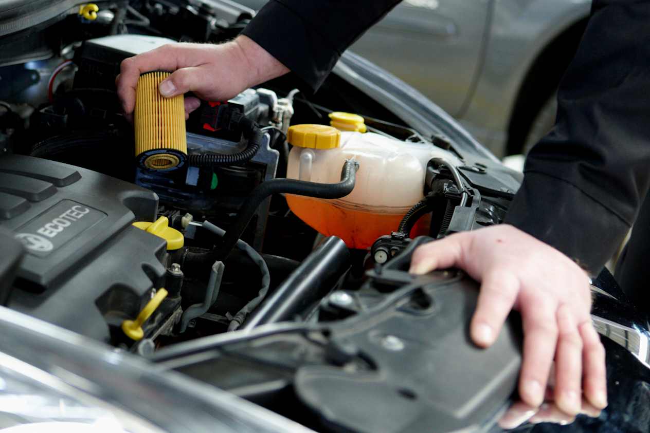 Car Service Filter Change